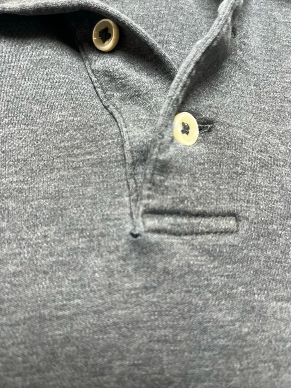 Ralph Lauren Men's Polo Shirt - Charcoal Gray men’s size large Classic fit